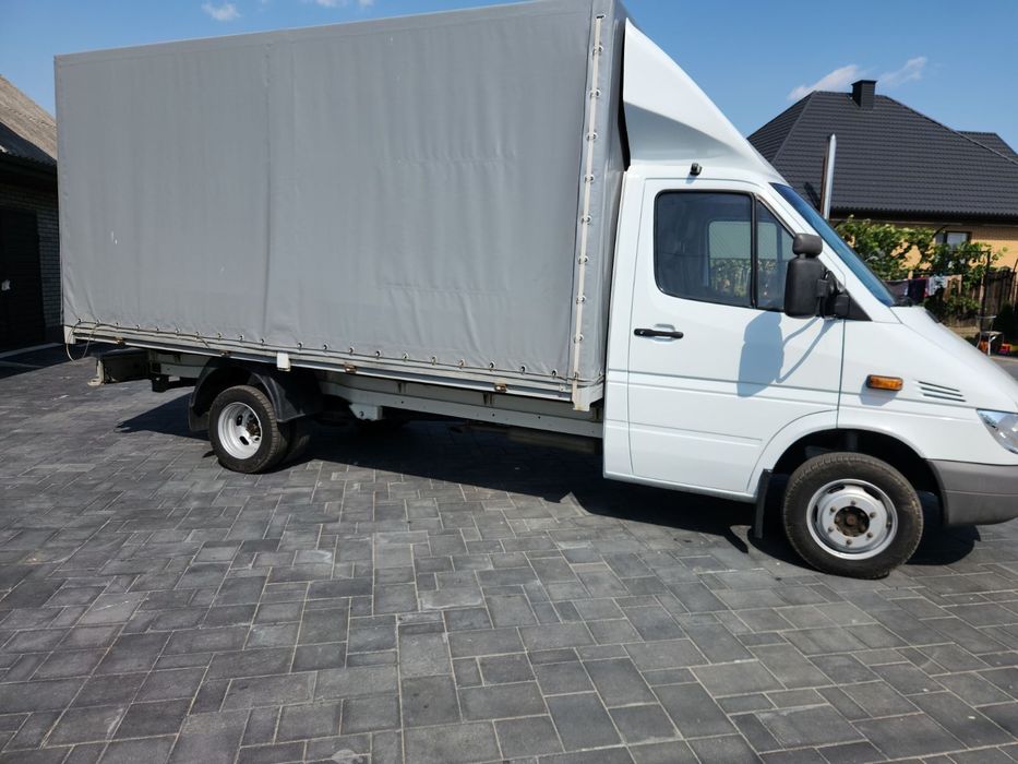 Мерседес спрінтер 416 sprinter двохкатковий  тентований