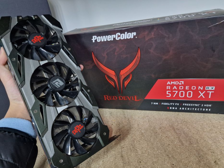 AMD Rx5700xt 8gb PoweColor Red Devil
