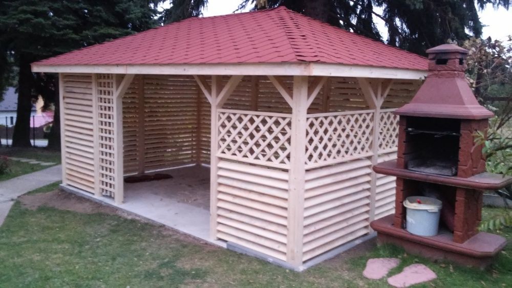 Altana, altanka, altana ogrodowa, drewniana