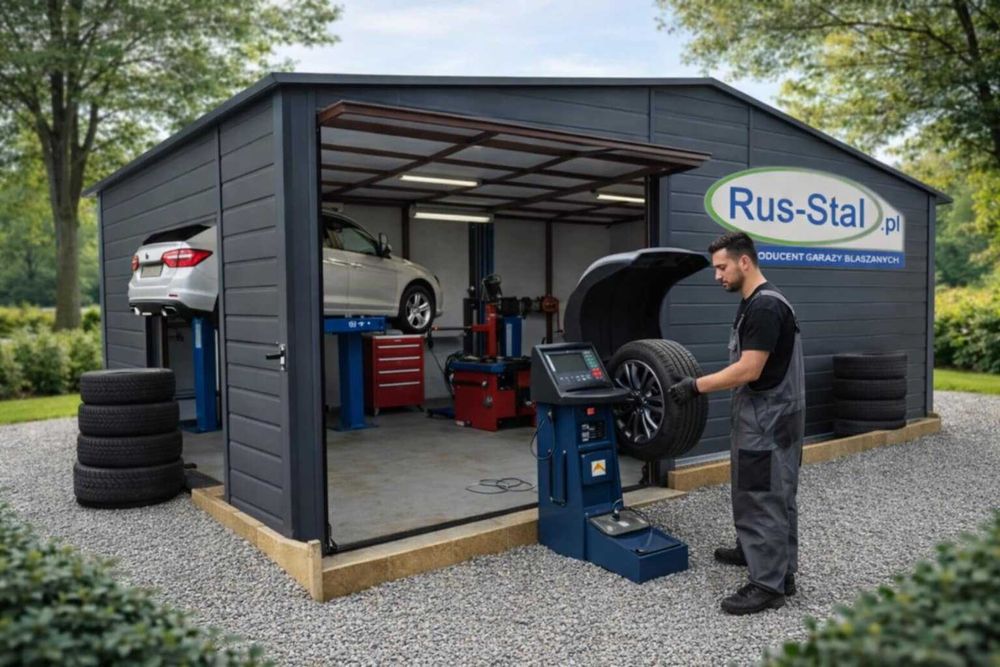 Garaż blaszany garaż blaszak garaże 7x5 6x6 5x7 profil premium blaszak