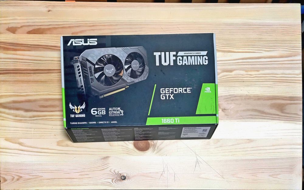 ASUS TUF Gaming GeForce GTX 1660 Ti EVO 6GB GDDR6 PCI-E
