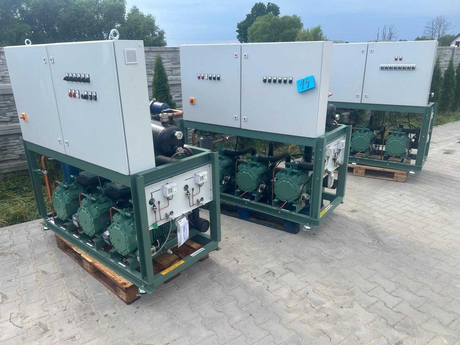 Agregat chłodniczy Zespół sprężarkowy Zestaw do chłodni z MONTAŻEM