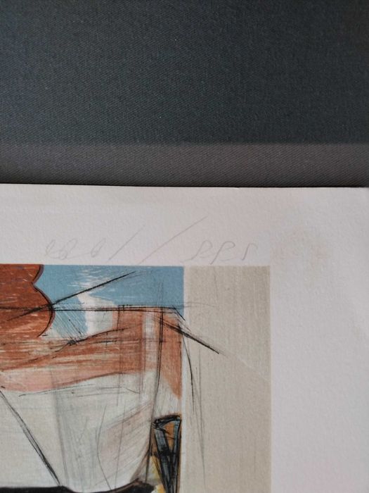 Serigrafia Júlio Pomar - Nevermore