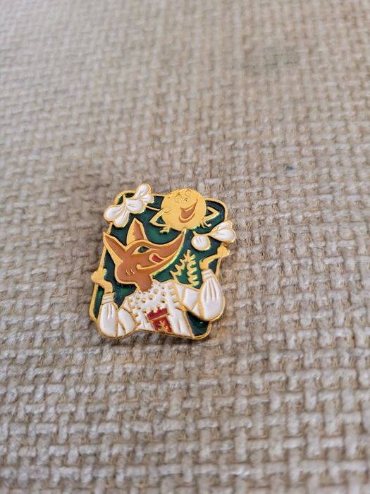 Przypinka kolekcjonerska Vintage Lisek Badzik Lis