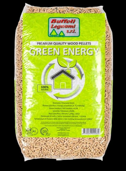 Pellet premium a1 6mm z certyfikatem EN plus