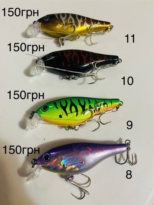 Продам воблера рибацькі