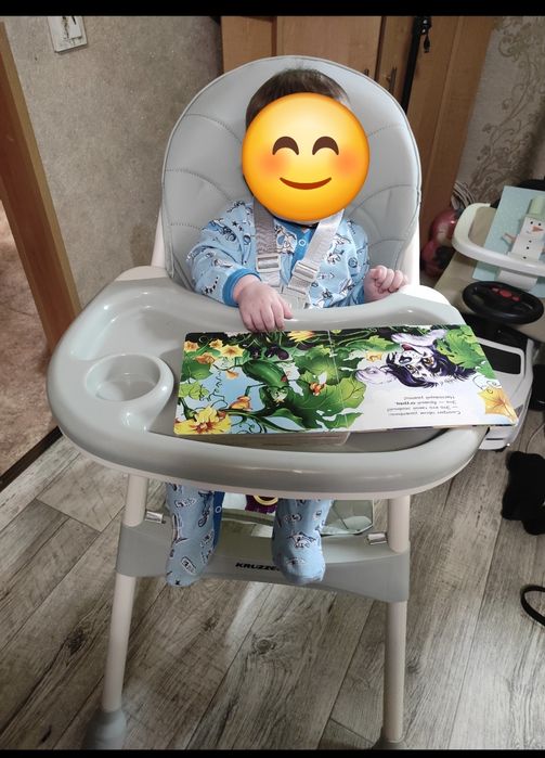 Стільчик для годування Kruzzel 3в1