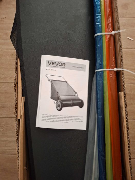 Varredora de Relvado Manual VEVOR 26" (66 cm) – Nova na Caixa!