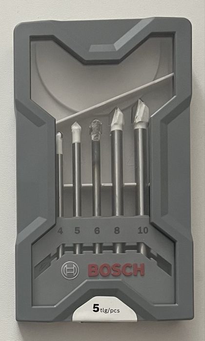 Wiertła Bosch CYL-9 Ceramic do płytek 4, 5, 6, 8, 10mm