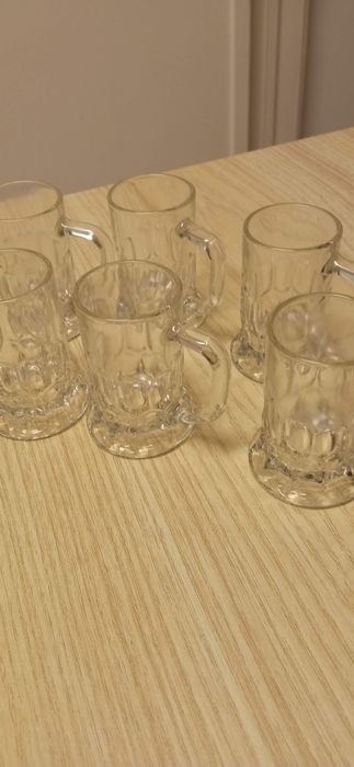 Copos de shot novos miniaturas de canecas de cerveja