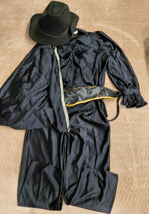 Fantasia carnaval Zorro 11-14 anos