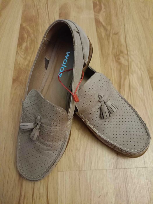 Damskie mokasyny półbuty WOJAS roz. 37 - 23 cm