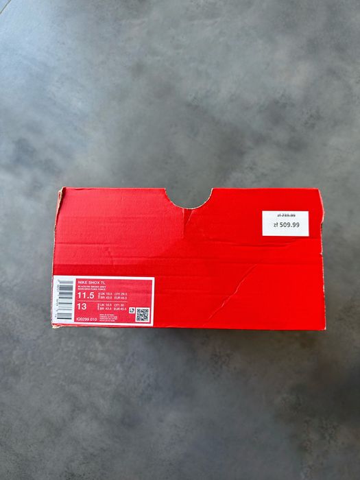 Оригінальні чоловічі кросівки Nike Shox TL Realtree Black / Smoke Grey