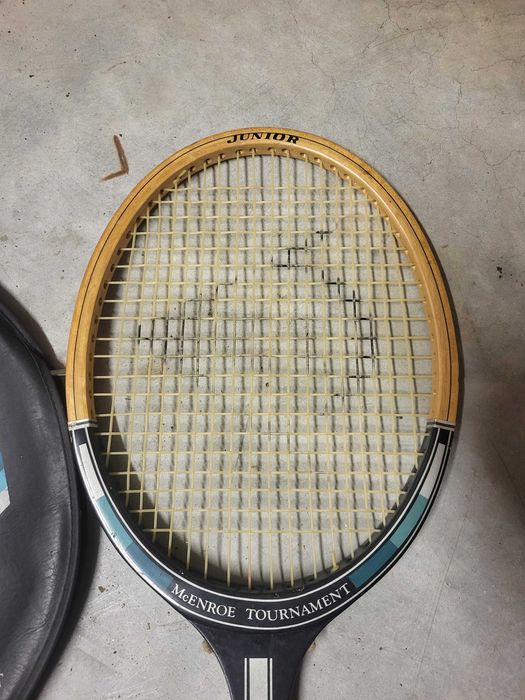 Conjunto Vintage Raquetes - “McEnroe Tournament”, Dunlop