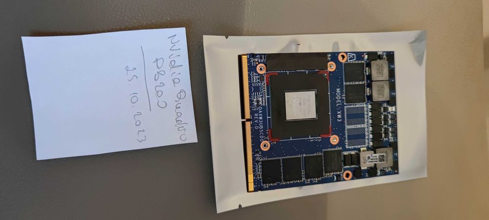 Відеокарти для ноутбуків Nvidia Quadro GeForce AMD Radeon FirePro MXM ...