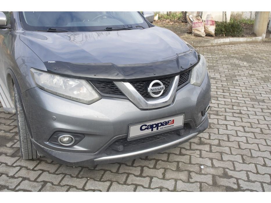 Nissan Xtrail 2014+ Дефлектор капоту (EuroCap)