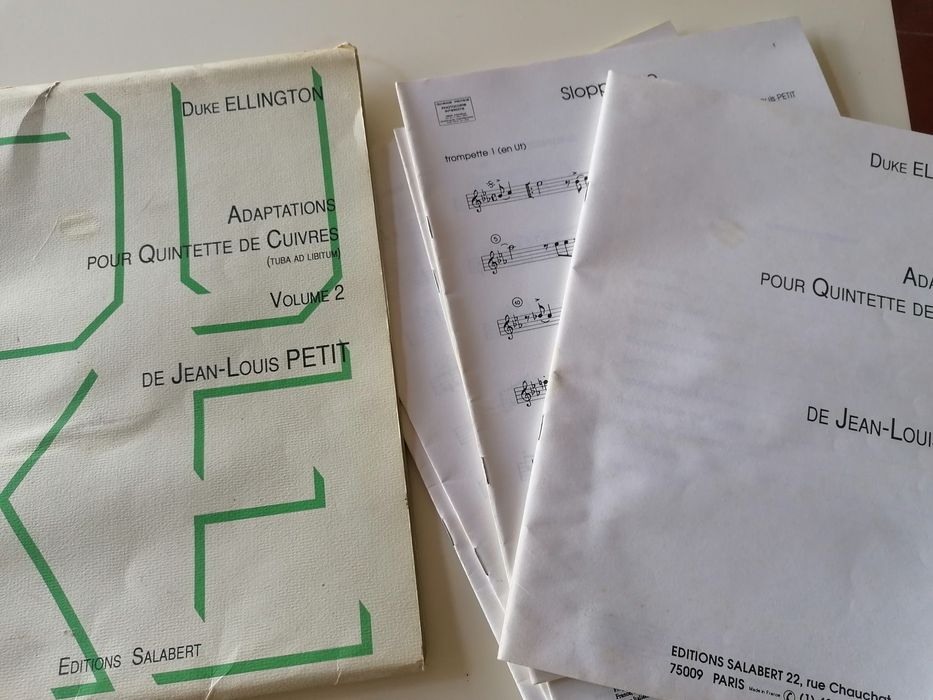 Livro de partituras de Duke Ellington