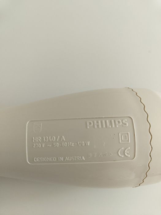 Blender ręczny Philips HR1340 stan bdb 230V sprawny mocny designerski