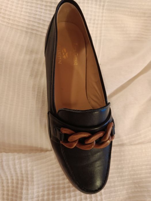 Mocassins Luca Grossi for Scorpins N 37 1/2 Azul escuro