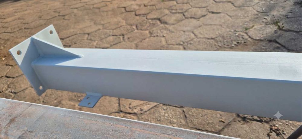 Konstrukcja hali stalowej 6,30 x 16 m
