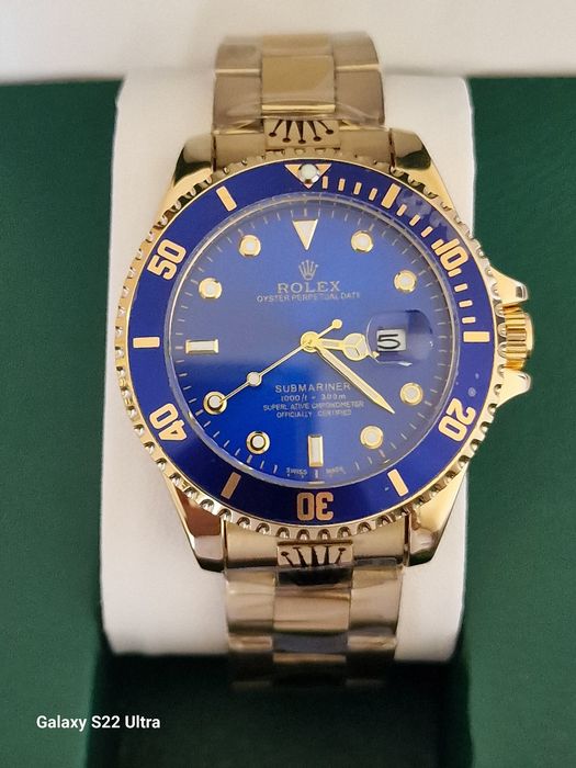 Rolex Submariner Gold/Blue