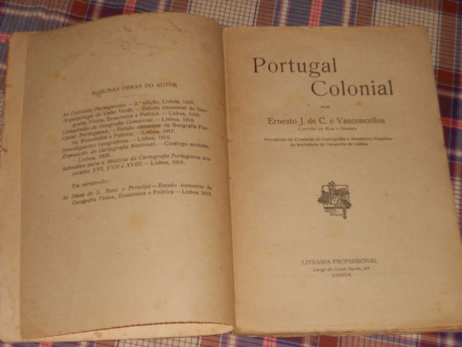 Portugal Colonial de Ernesto de Vasconcellos