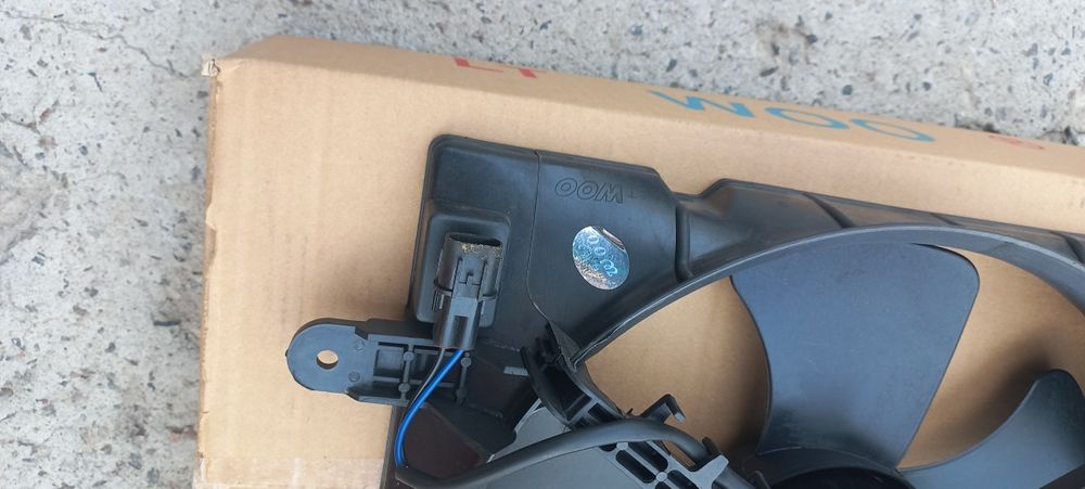 Вентилятор кондиционера Chevrolet Lacetti с диффузором