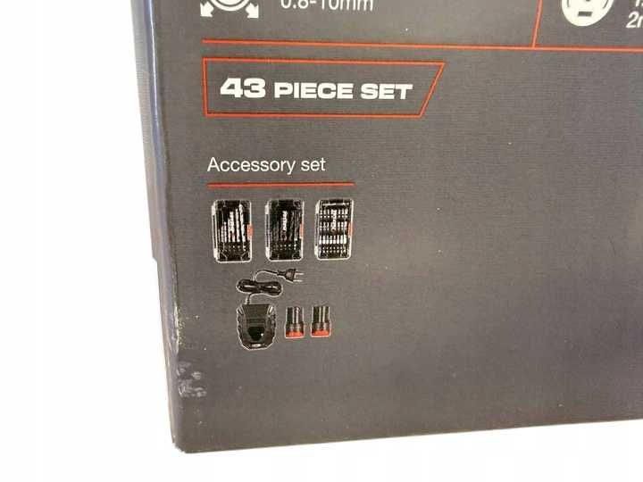 Akumulatorowa wiertarko-wkrętarka Parkside 12V PBSPA 12 E4 | NOWA |