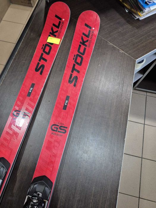 Narty Stockli Laser GS Worldcup FIS 176cm N-253