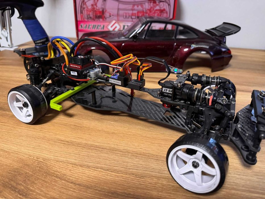 Model RC Drift 1:10 Sakura D5 RWD | Reve D | Hobbywing | FlySky GT5