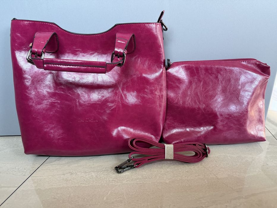 Torebka piekna fuksja nowa