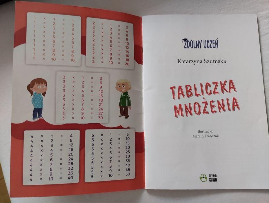 Tabliczka mnożenia, ćwiczenia