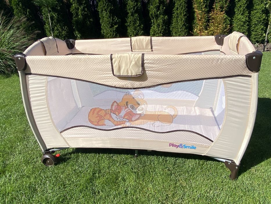 Lóżeczko turystyczne z przewijakiem, morkitiera