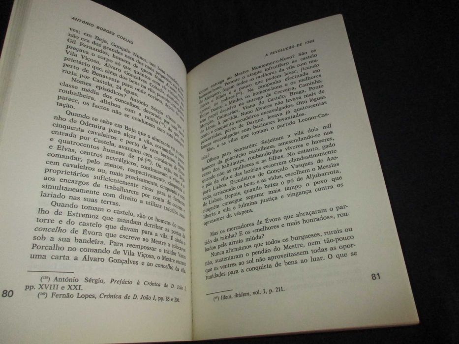Livro A Revolução de 1383 António Borges Coelho