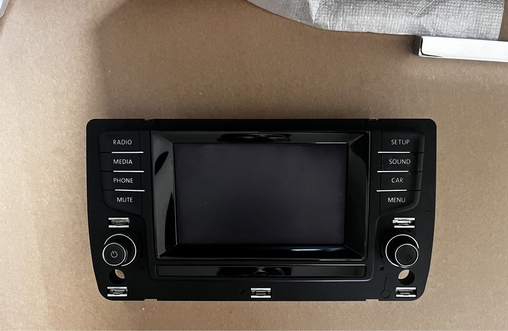 Ecrã radio vw golf