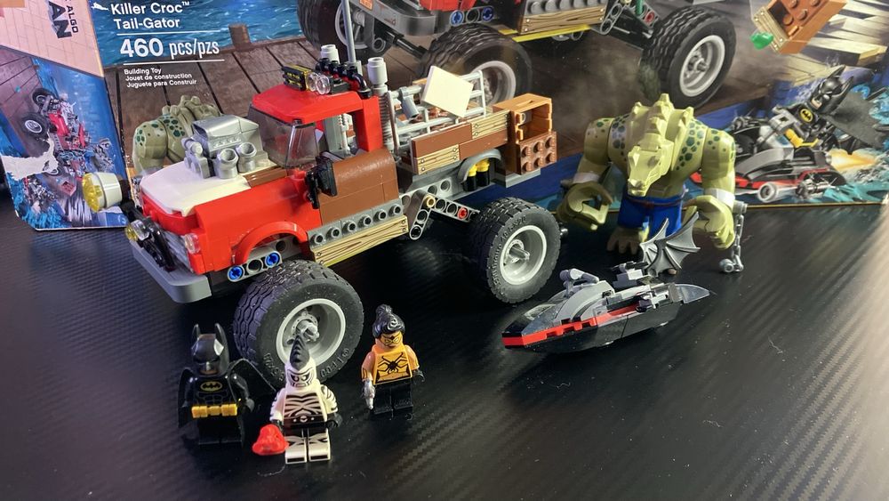 Lego The Batman Movie (70907)- Killer Croc Tail-Gator (Б/У)