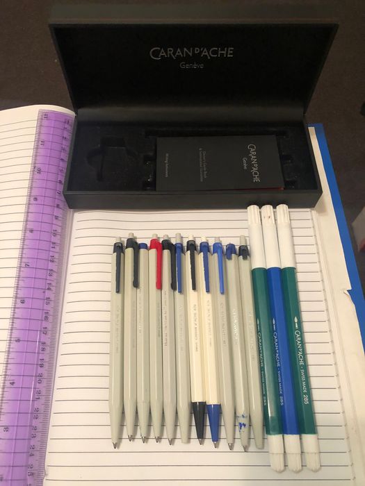 Caran D'Ache ручки и фломастеры