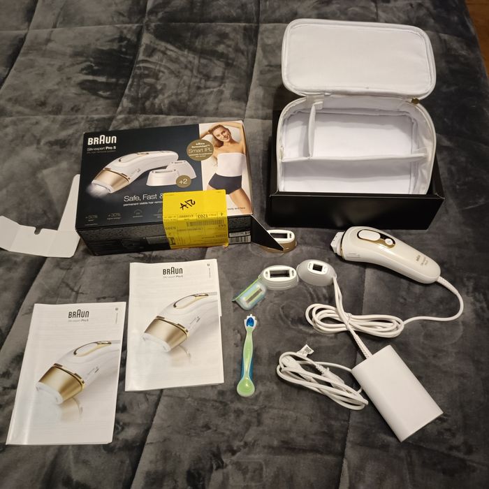 Depiladora Luz Pulsada BRAUN S Exp S5 5237 (IPL - Multi-zonas - Corren