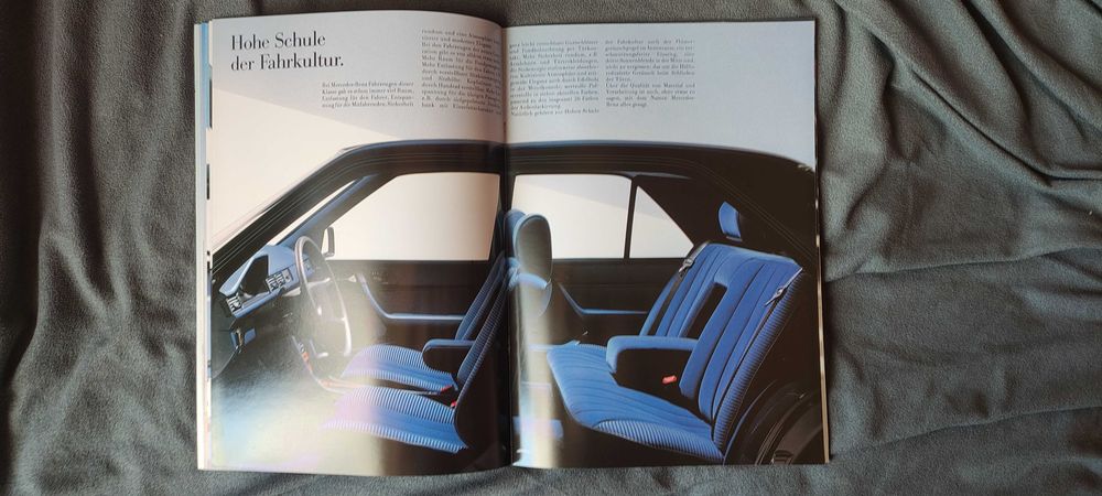 Prospekt Mercedes W124