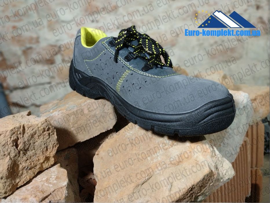 Мужские полуботинки рабочие спецобувь спецвзуття без метноска 126