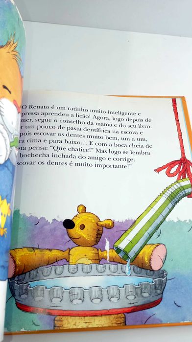 O Rato Renato não quer lavar os Dentes