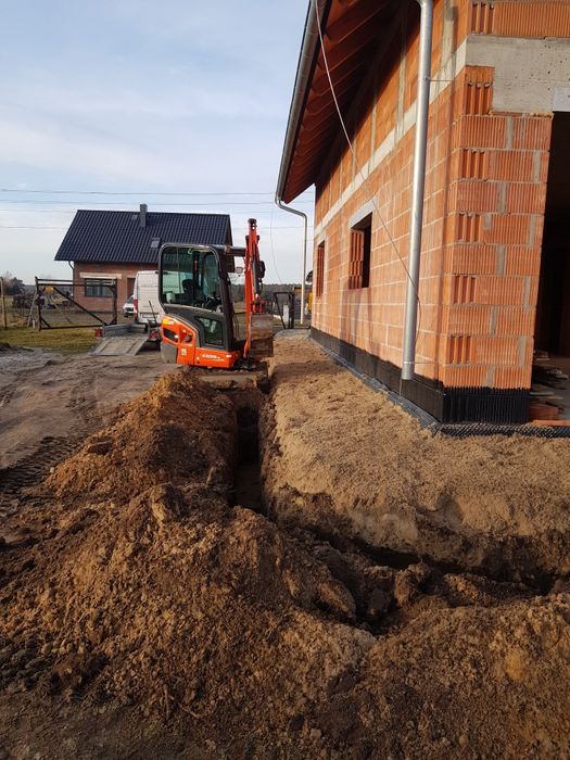 Usługi Minikoparką