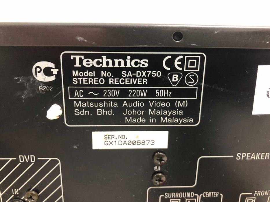 Ресівер Technics SA-DX750