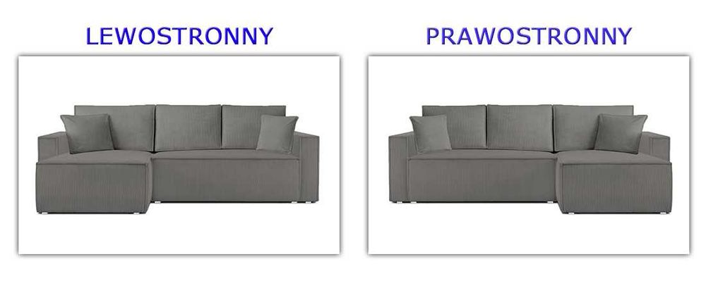 Narożnik rozkładany BERG 237, Funkcja, Zagłówki, Sztruks, Producent