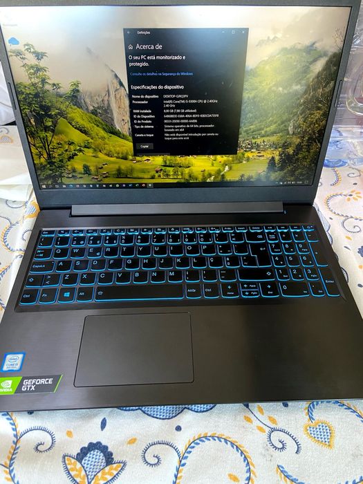 Portatil gaming Lenovo i5 ssd win11