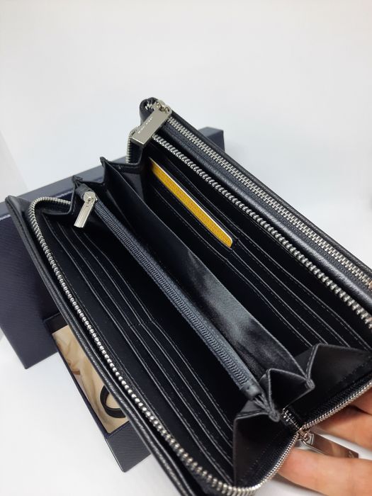 Чоловічий гаманець шкіряний клатч | Мужской кошелек барсетка кожаная