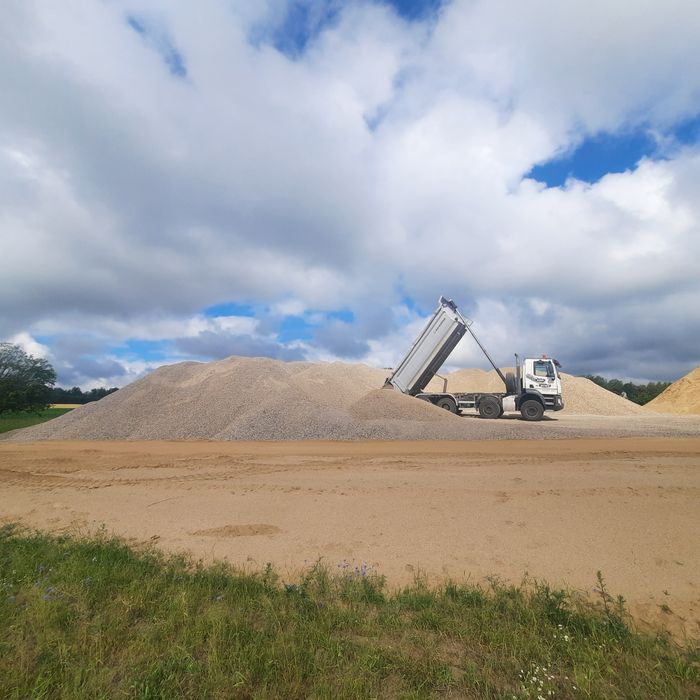 Żwirownia Lębork , Piasek , Kamień, ziemia