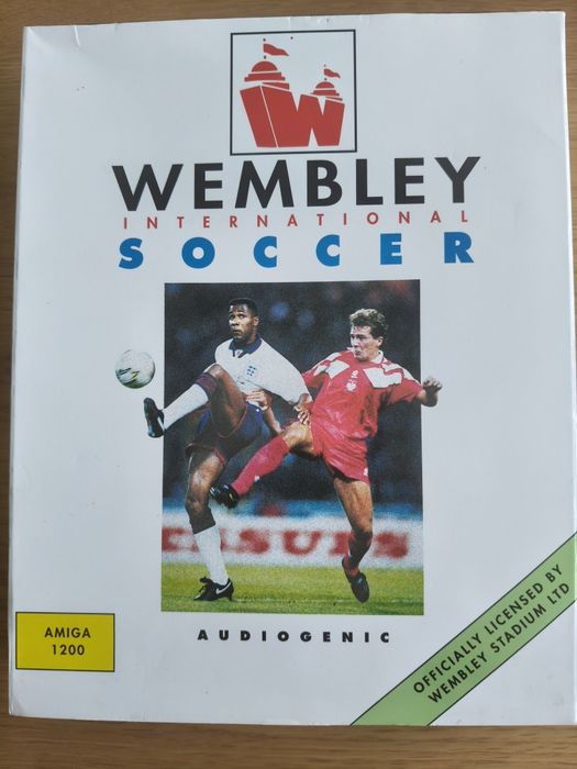 Gra Wembley International SOCCER Amiga 1200 kompletna testowana!