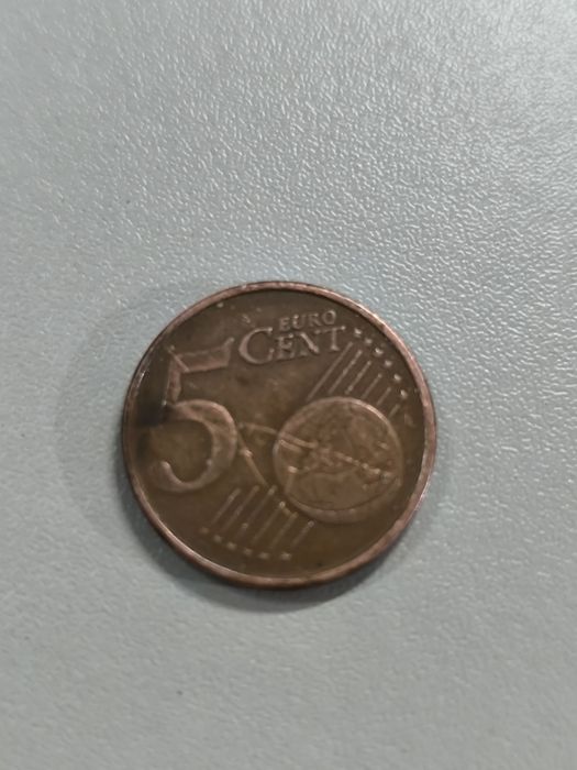 Moeda 5 cêntimos