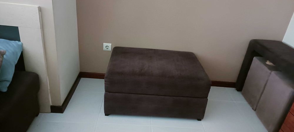 Sofá chaise longa extensível